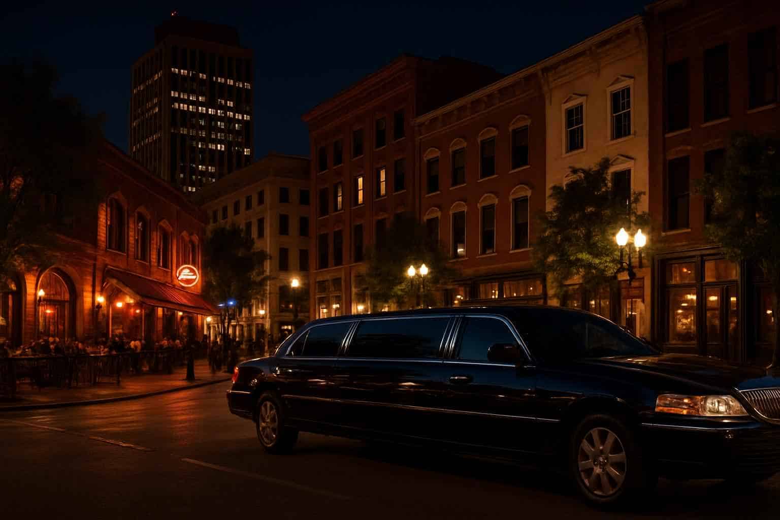 Do you service nightlife areas and downtown districts in Huntsville Alabama for hourly charters