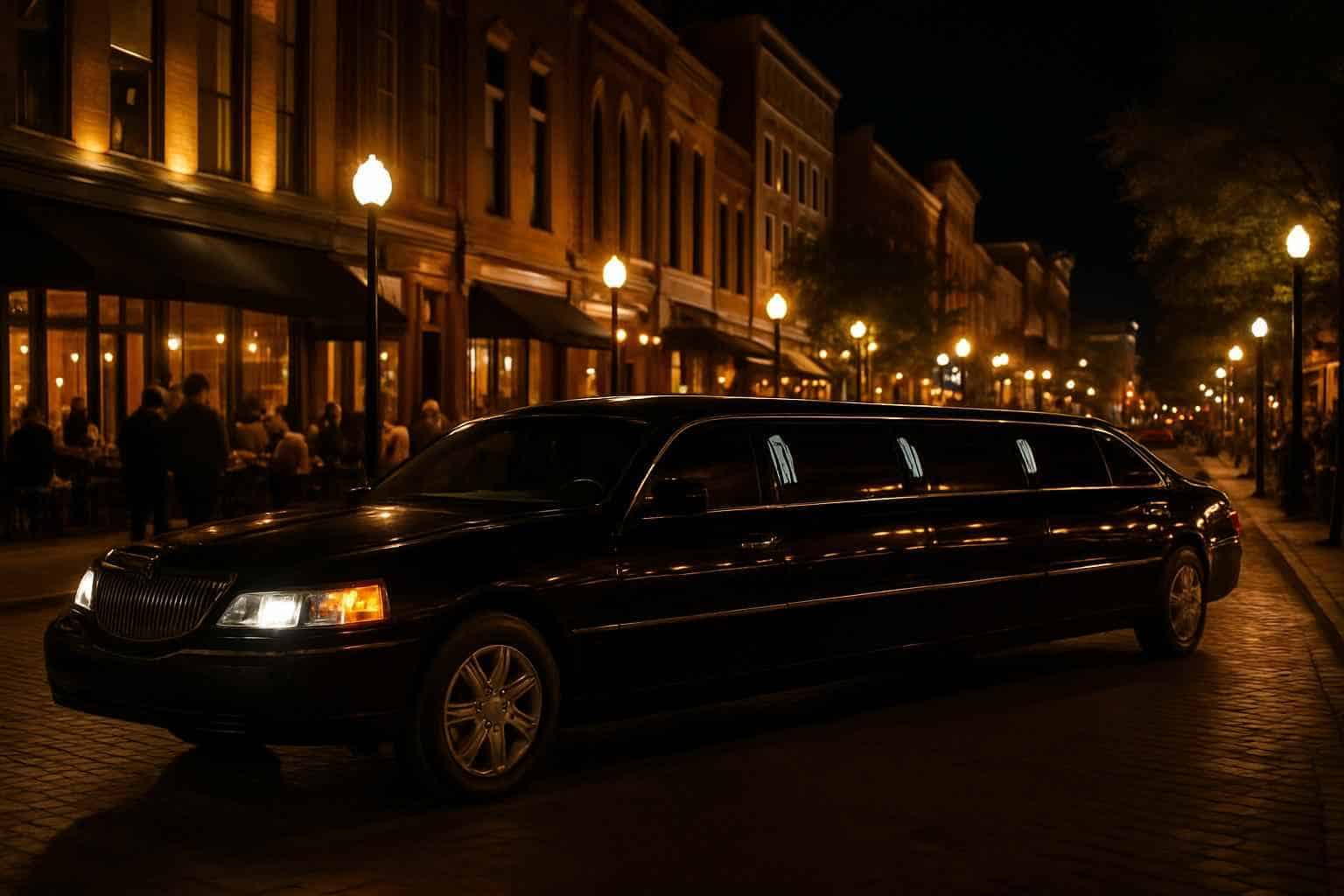 Do you service nightlife areas and downtown districts in Huntsville Alabama for hourly charters