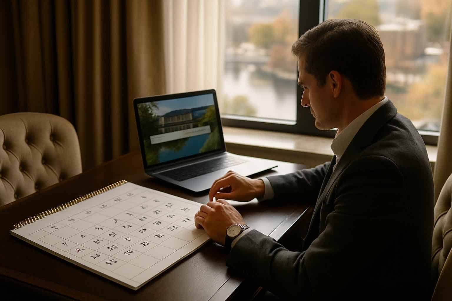 How far in advance should I reserve peak dates in Huntsville Alabama