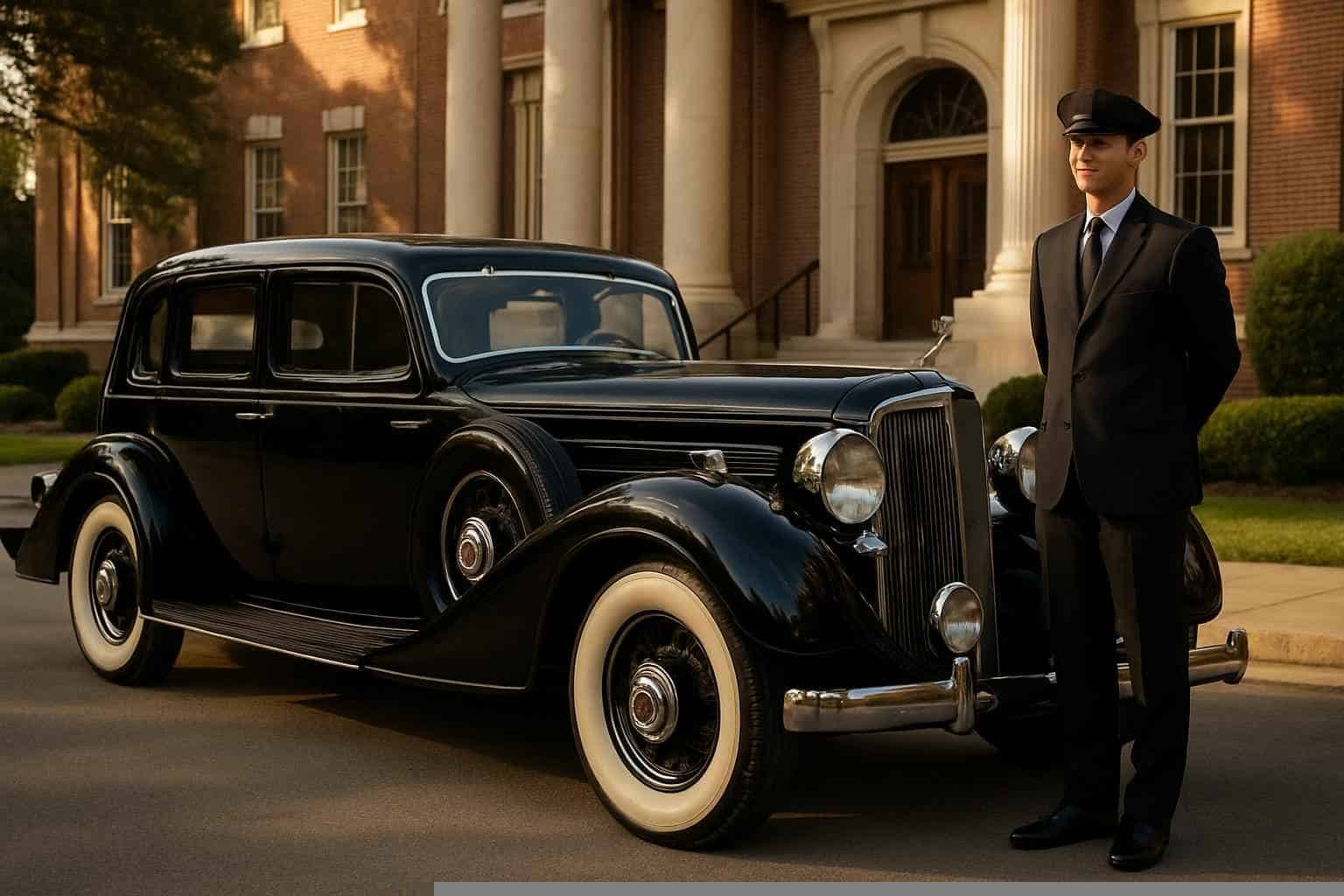 Antique Vehicle Rental Services with Driver in Dothan Alabama