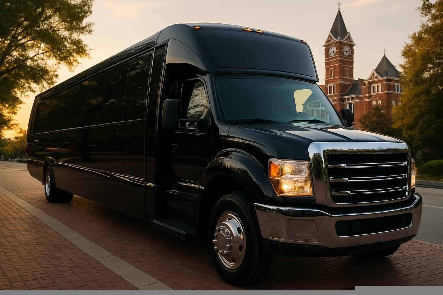 Luxury Limo Buses For Auburn Events