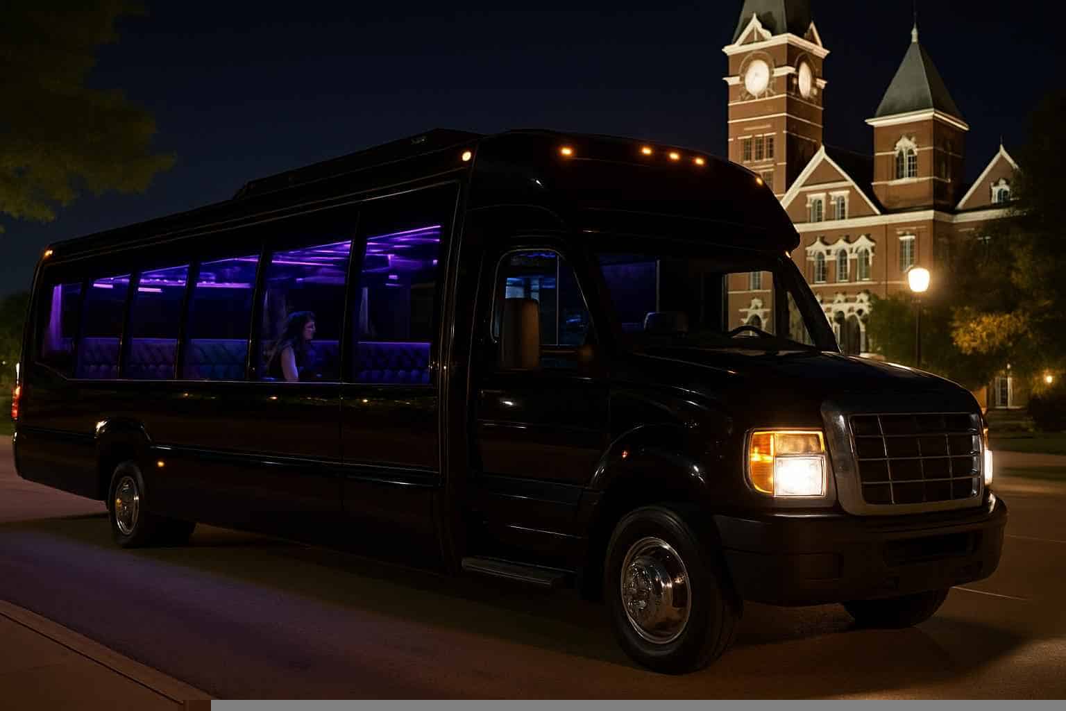 Party Bus Service For Auburn Events