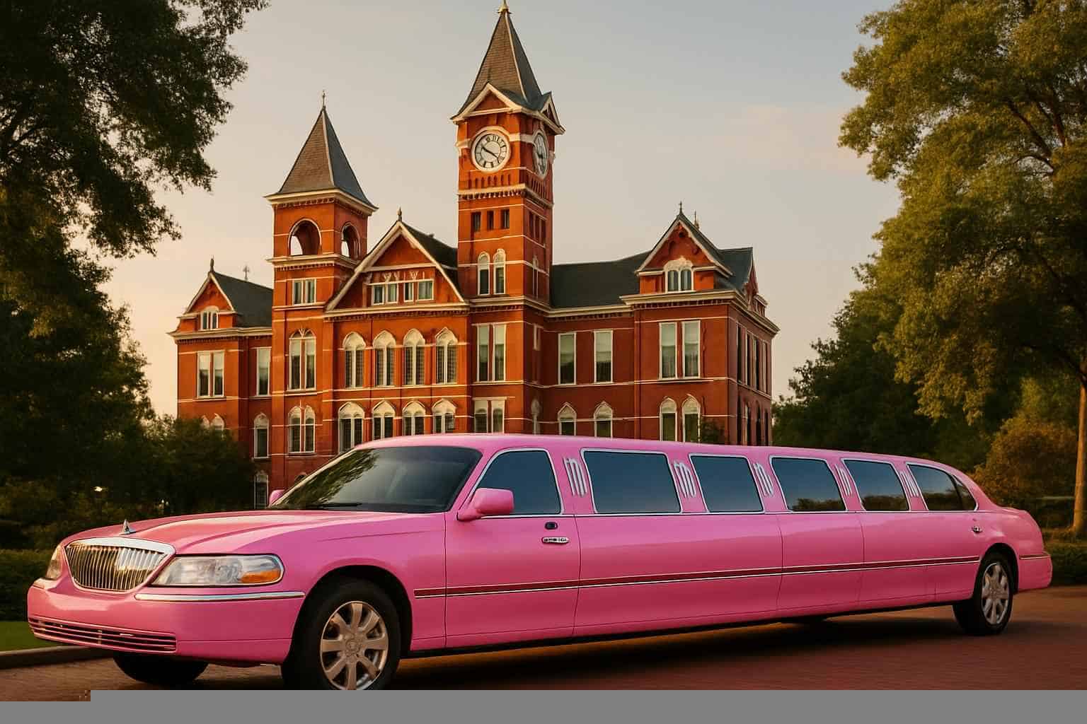 Pink Stretch Limos And Pink SUV Limos