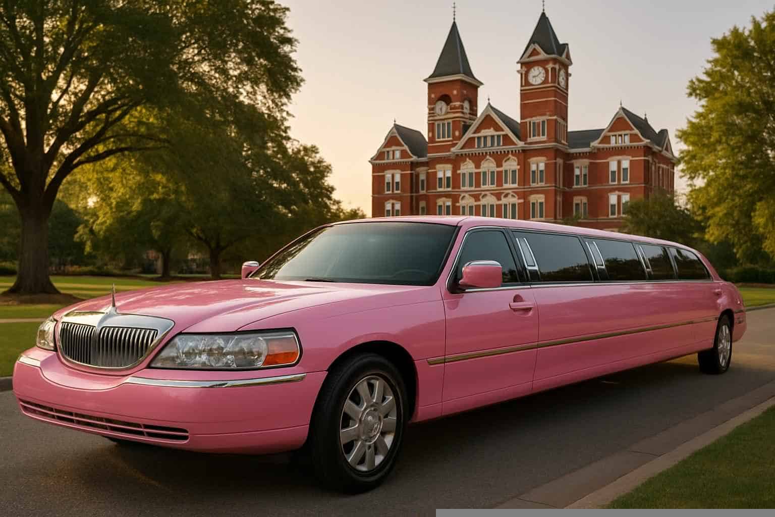 Best Pink Limo Company In Auburn Alabama