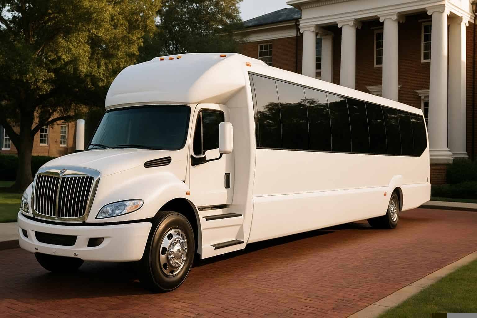 Best White Party Bus Company In Auburn AL