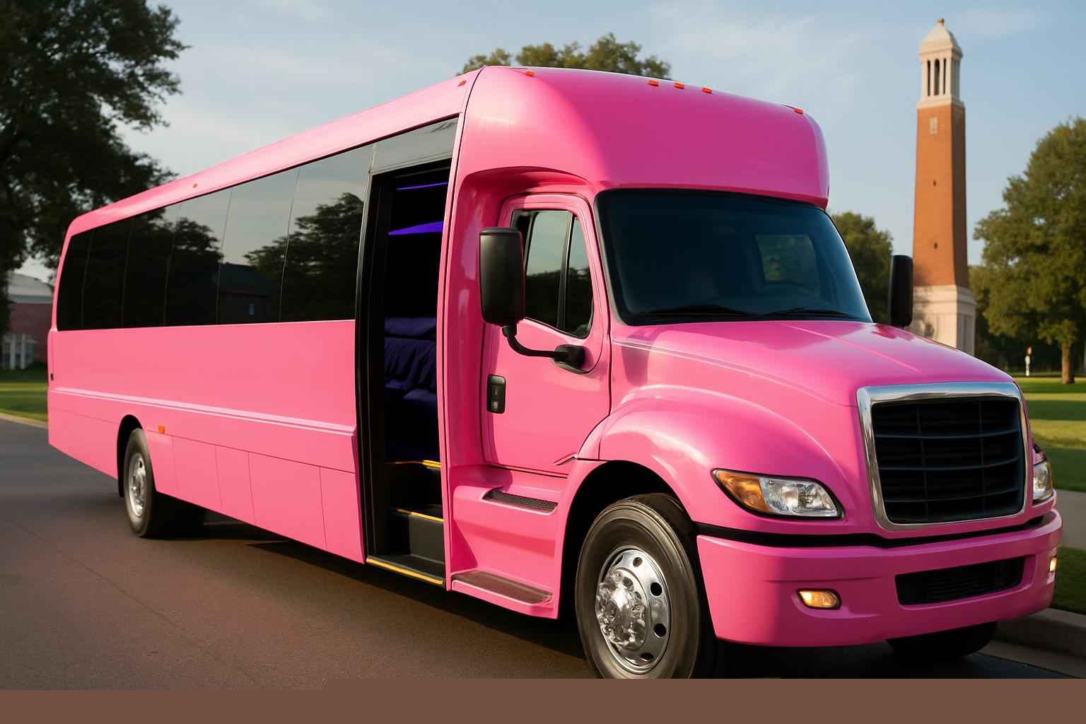 Best Tuscaloosa AL Pink Bus Company