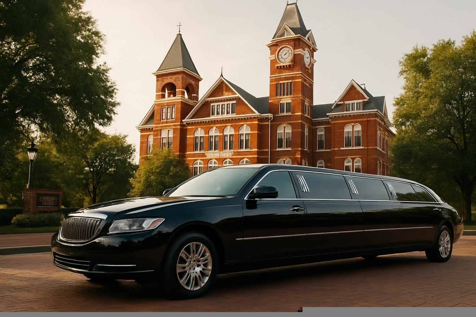 Black Limo Rental Services in Auburn Alabama