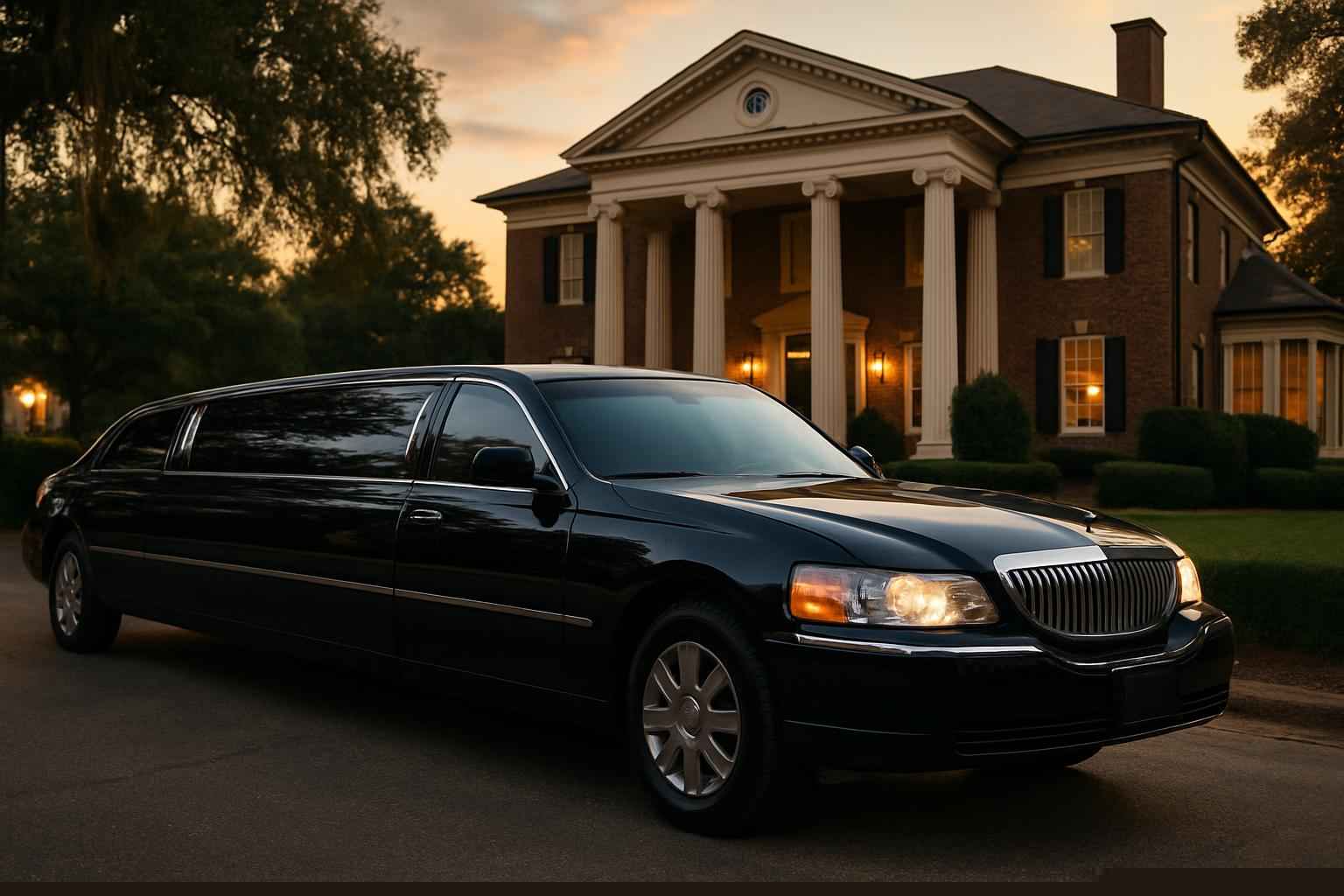 Black Limo Rental Services in Tuscaloosa Alabama