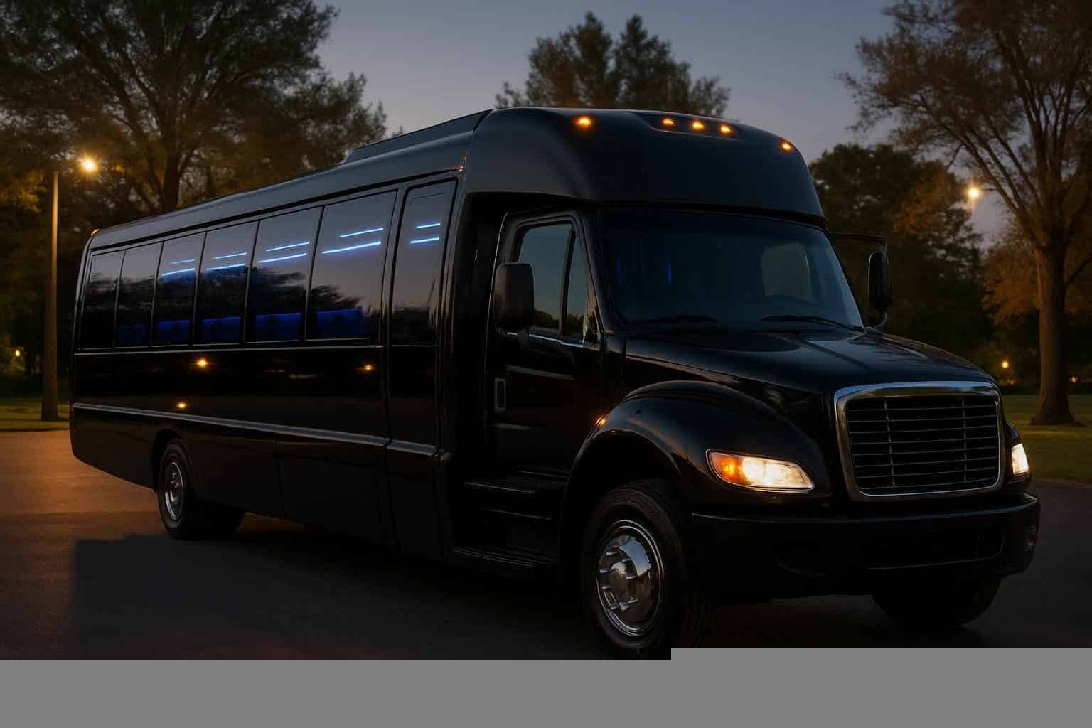 Black Party Bus Services In Auburn Alabama