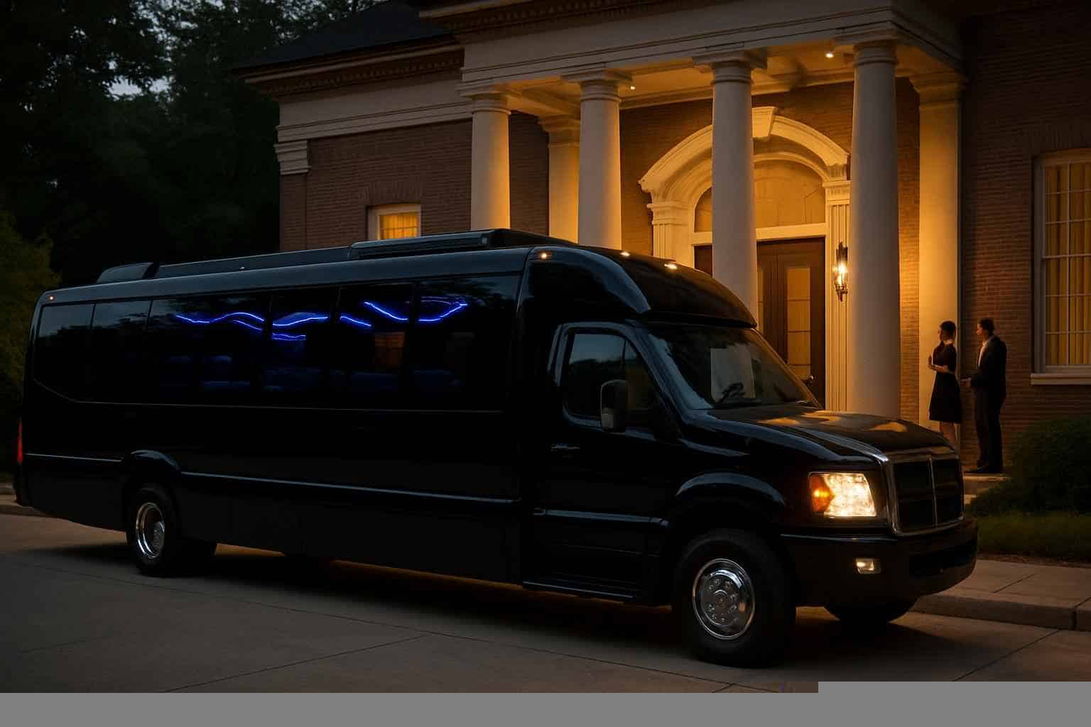 Black Party Bus Rental Services In Hoover AL