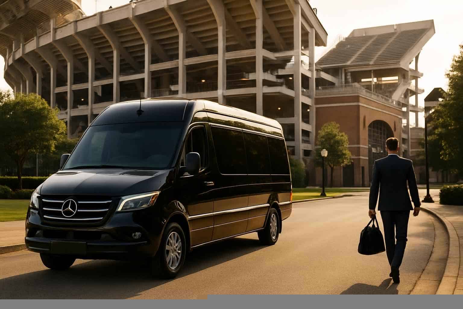 Can I book Auburn Alabama shuttles for popular venues and stadiums?