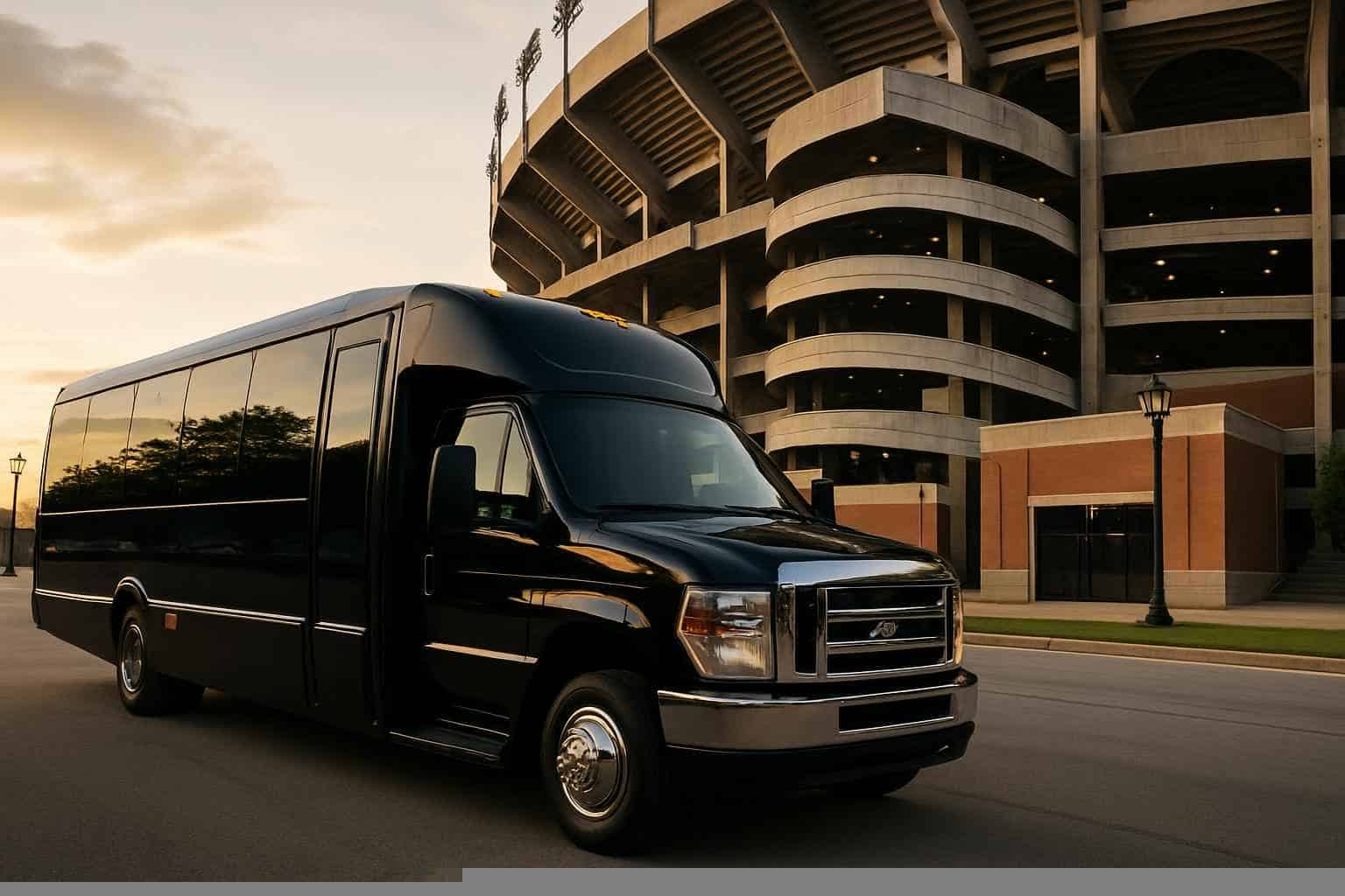 Can I book Hoover Alabama shuttles for popular venues and stadiums