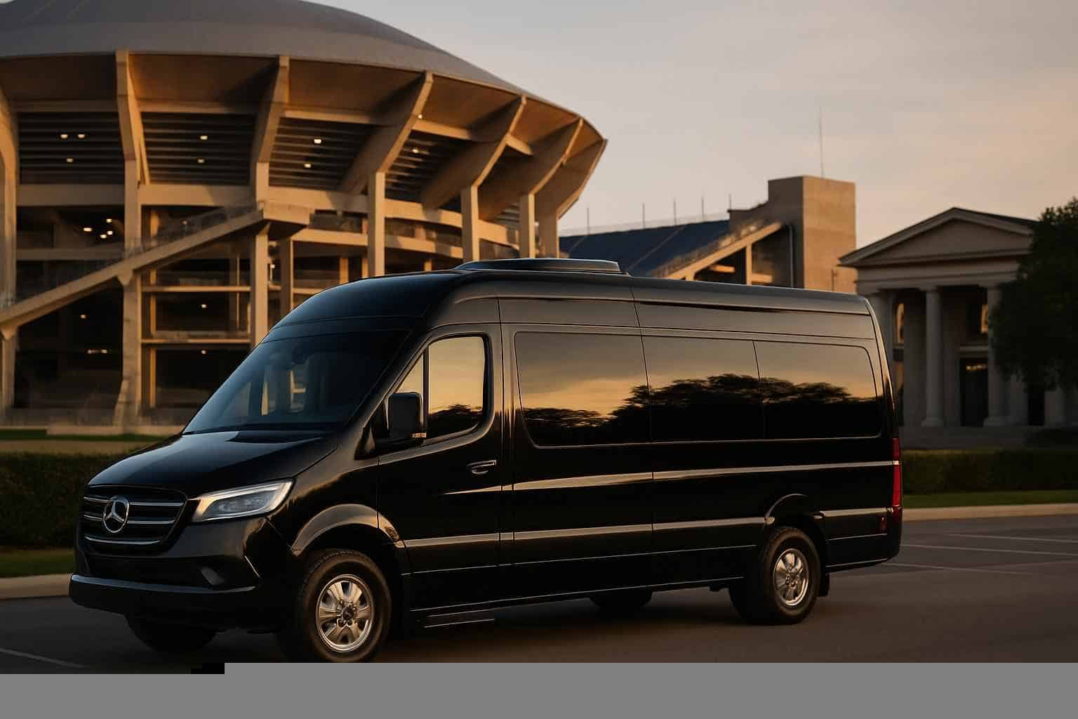 Can I book Mobile Alabama shuttles for popular venues and stadiums