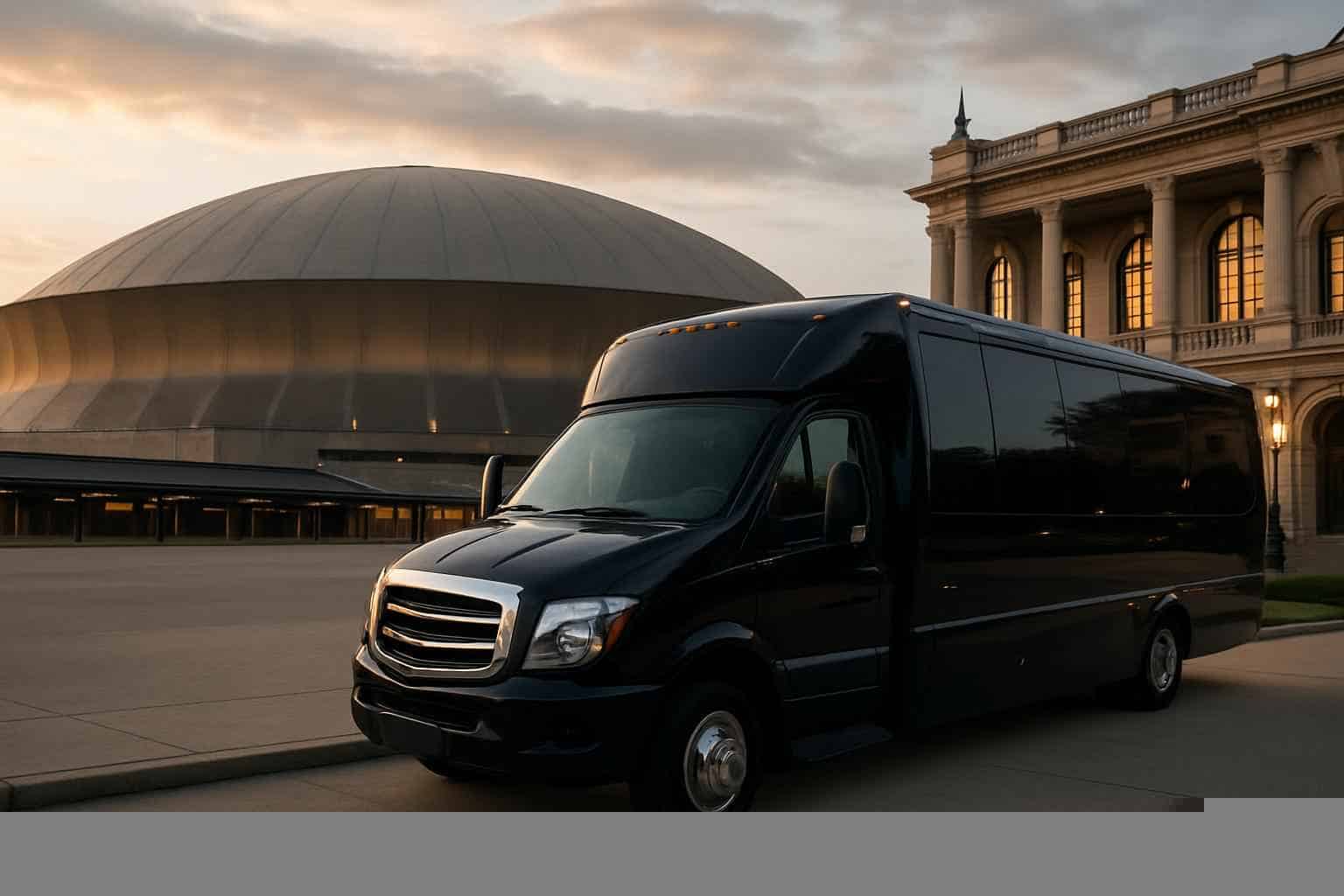 Can I book Mobile Alabama shuttles for popular venues and stadiums