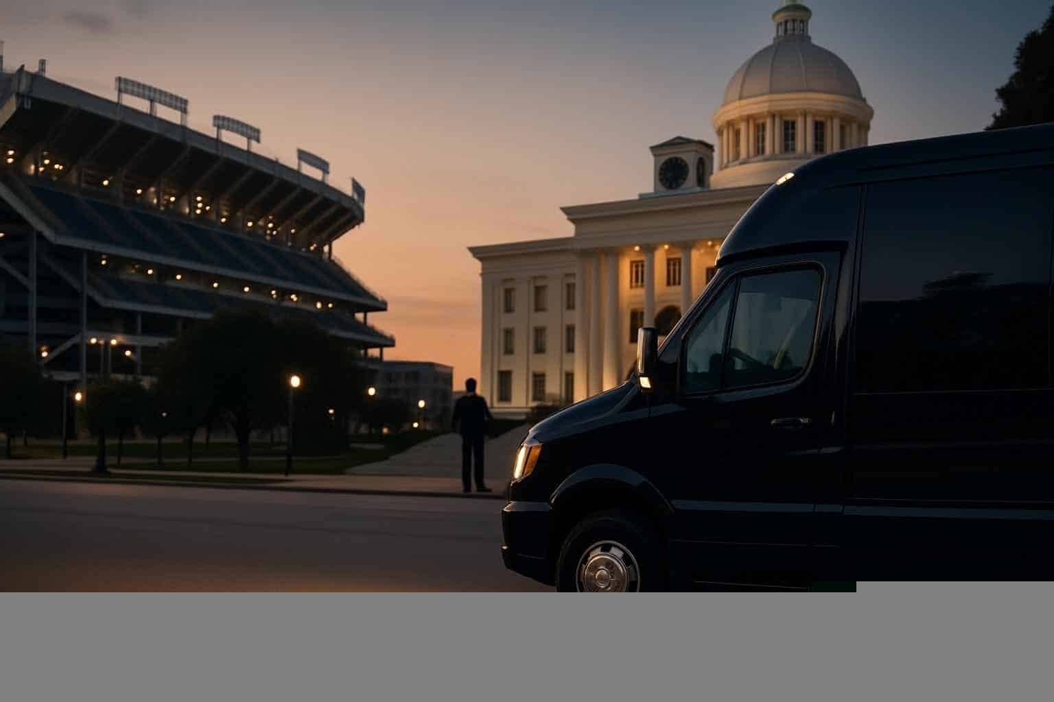 Can I Book Montgomery Alabama Shuttles For Popular Venues And Stadiums?
