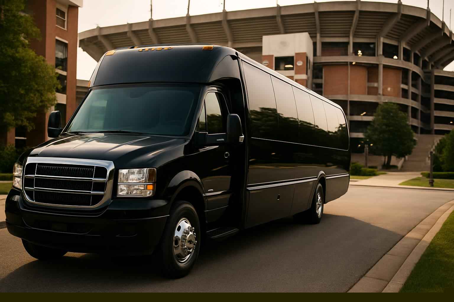 Can I book Tuscaloosa Alabama shuttles for popular venues and stadiums?