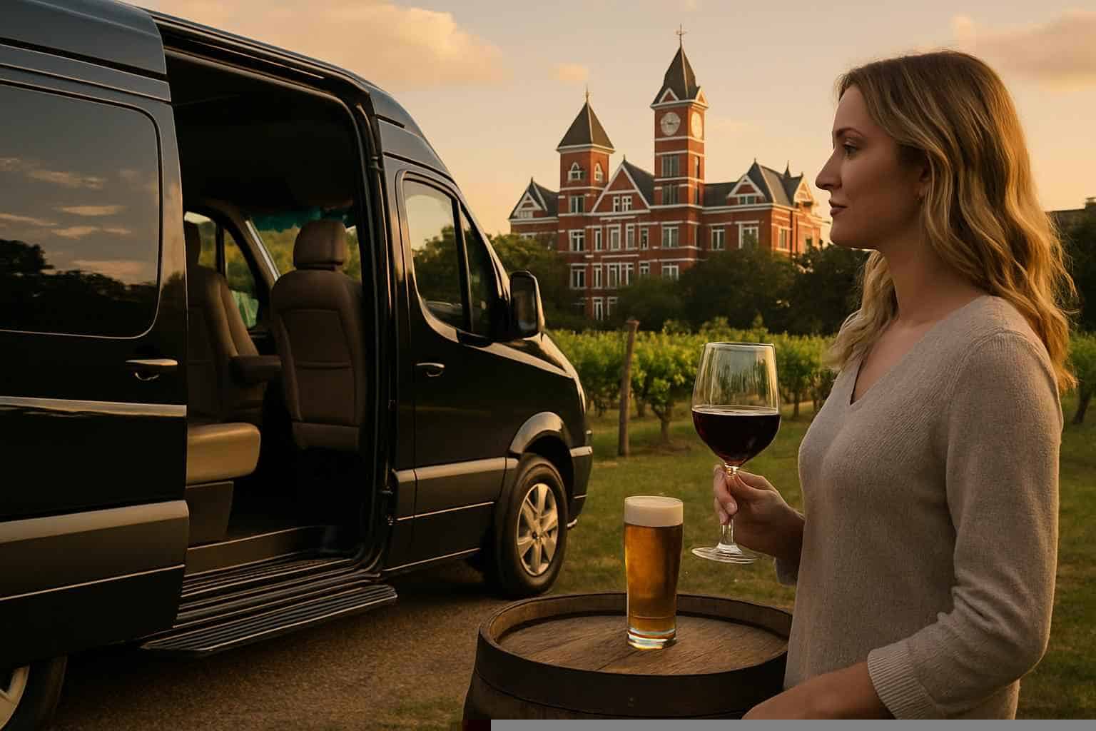 Can You Handle Multi Stop Winery Brewery City Tours Around Auburn Alabama?