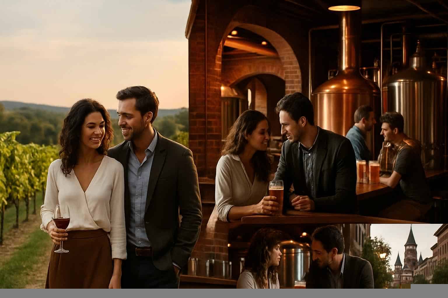 Can you handle multi-stop winery brewery city tours around Auburn Alabama?