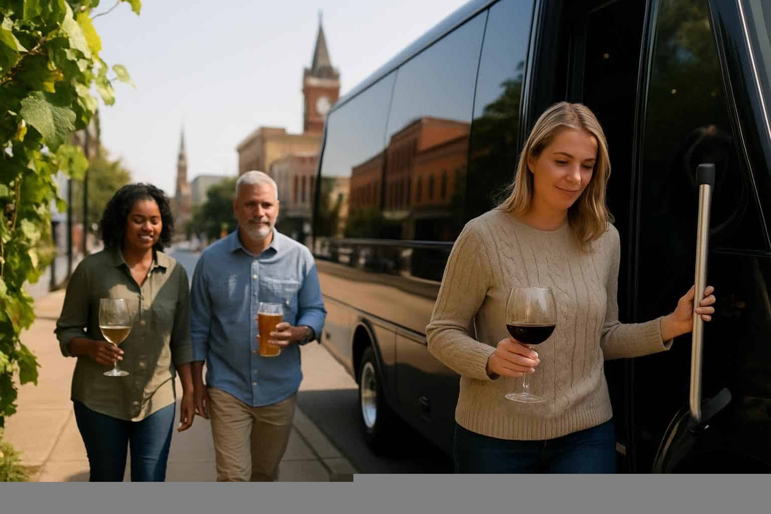 Can you handle multi-stop winery brewery city tours around Decatur Alabama?