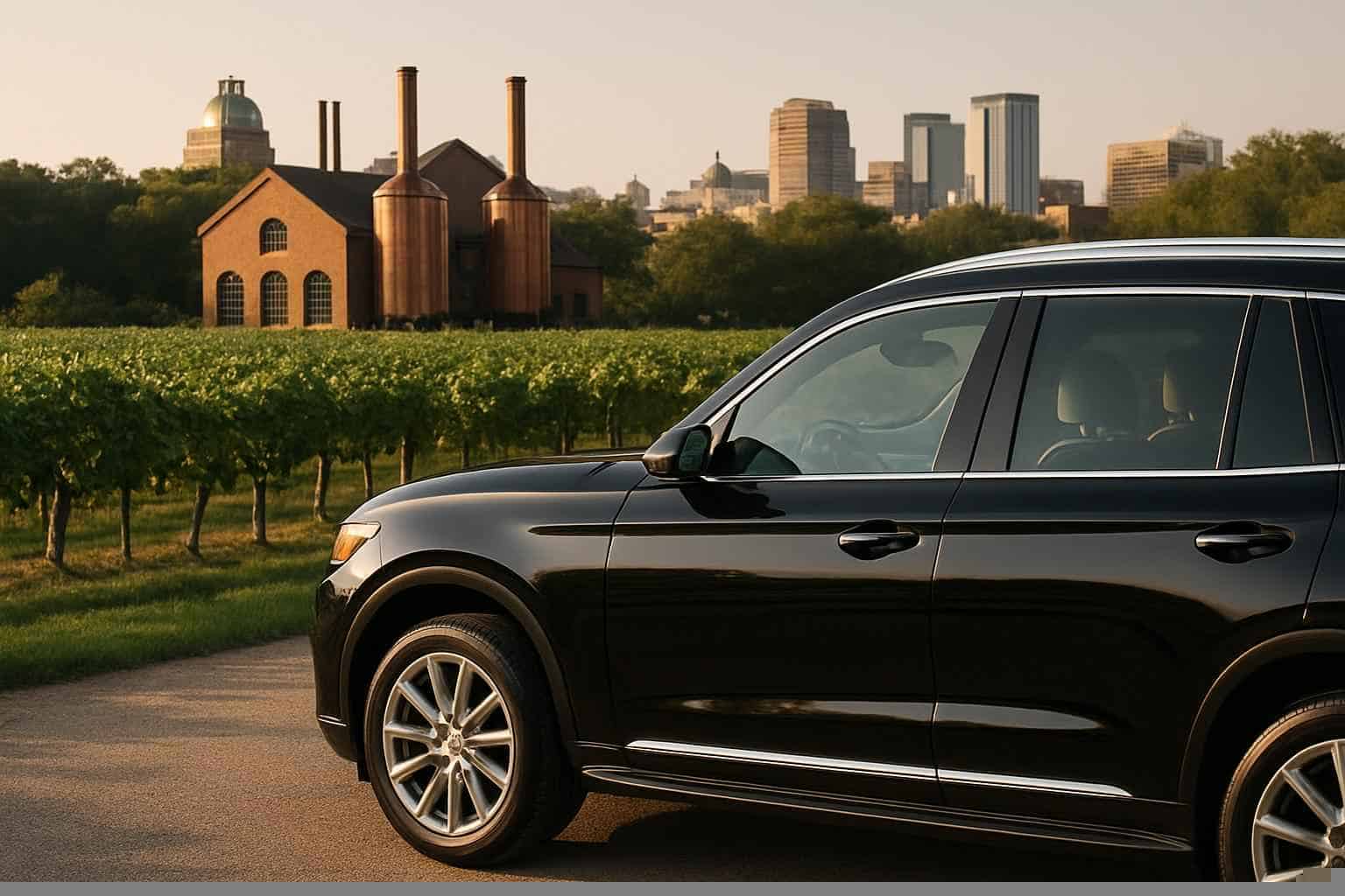 Can you handle multi stop winery brewery city tours around Hoover Alabama