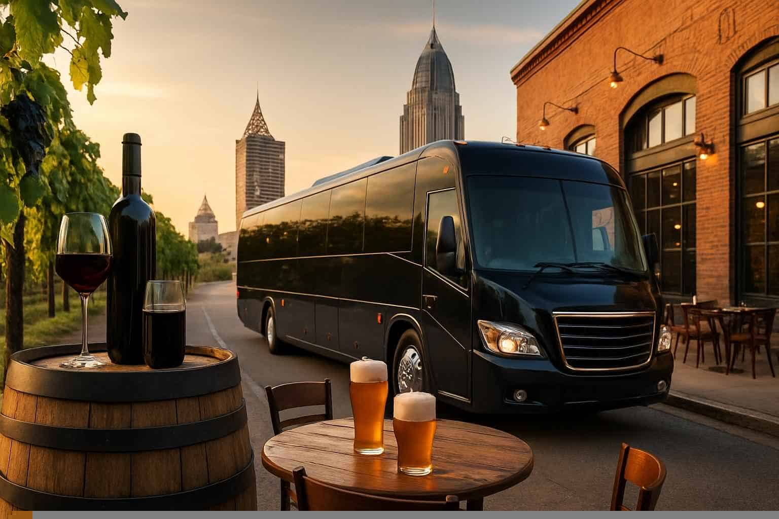 Can You Handle Multi Stop Winery Brewery City Tours Around Mobile Alabama