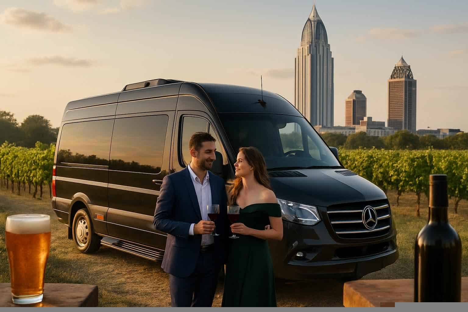 Can You Handle Multi Stop Winery Brewery City Tours Around Mobile Alabama?