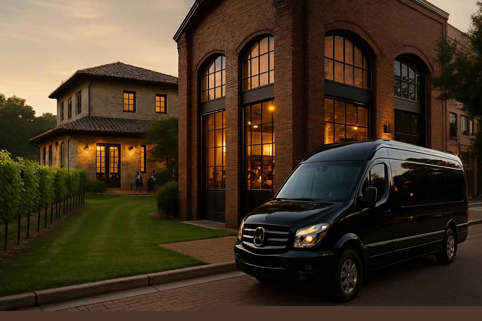 Can you handle multi-stop winery brewery city tours around Tuscaloosa Alabama?