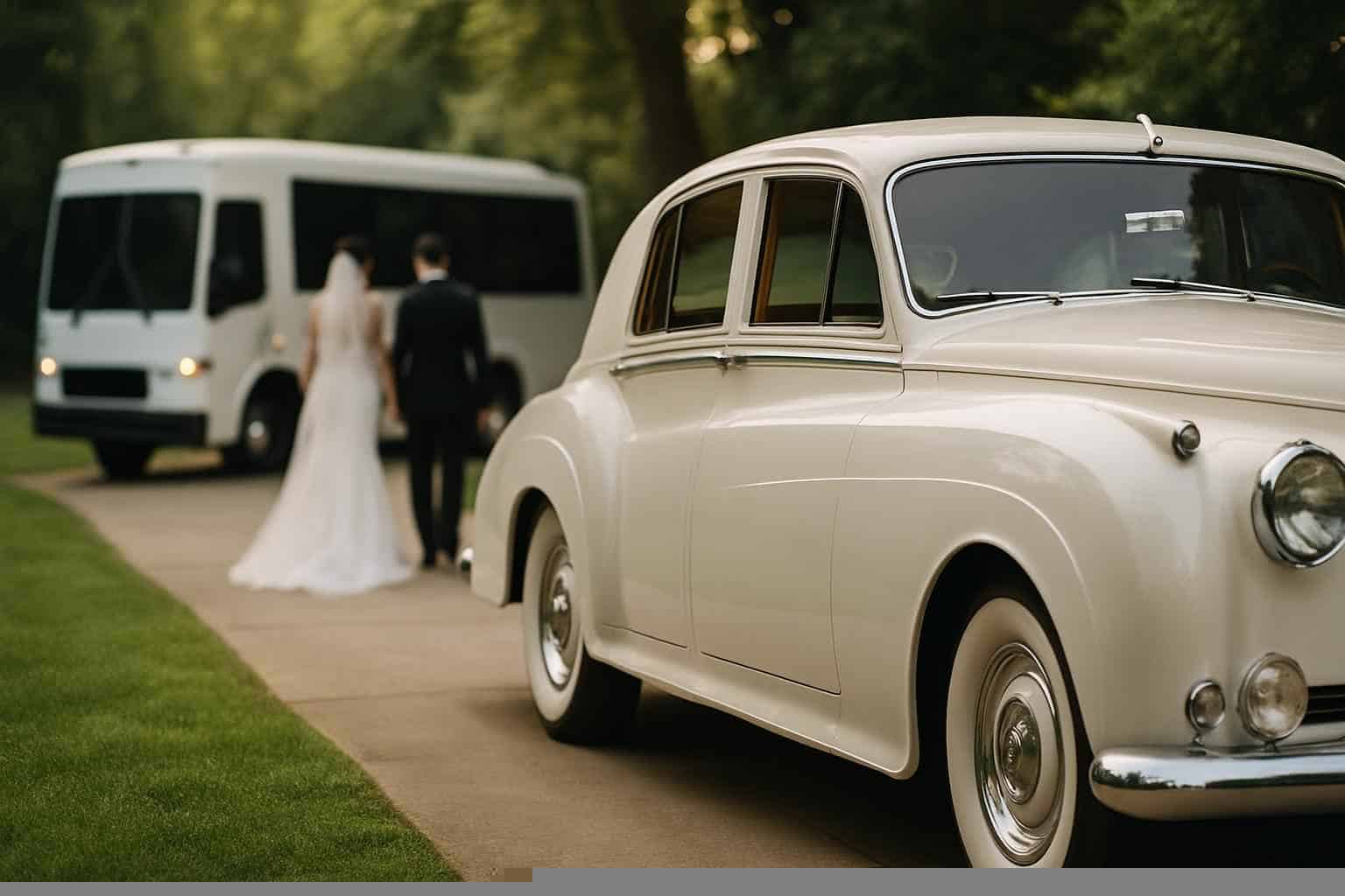 Do You Provide Wedding Day Shuttles And A Classic Vintage Getaway Car In Dothan Alabama