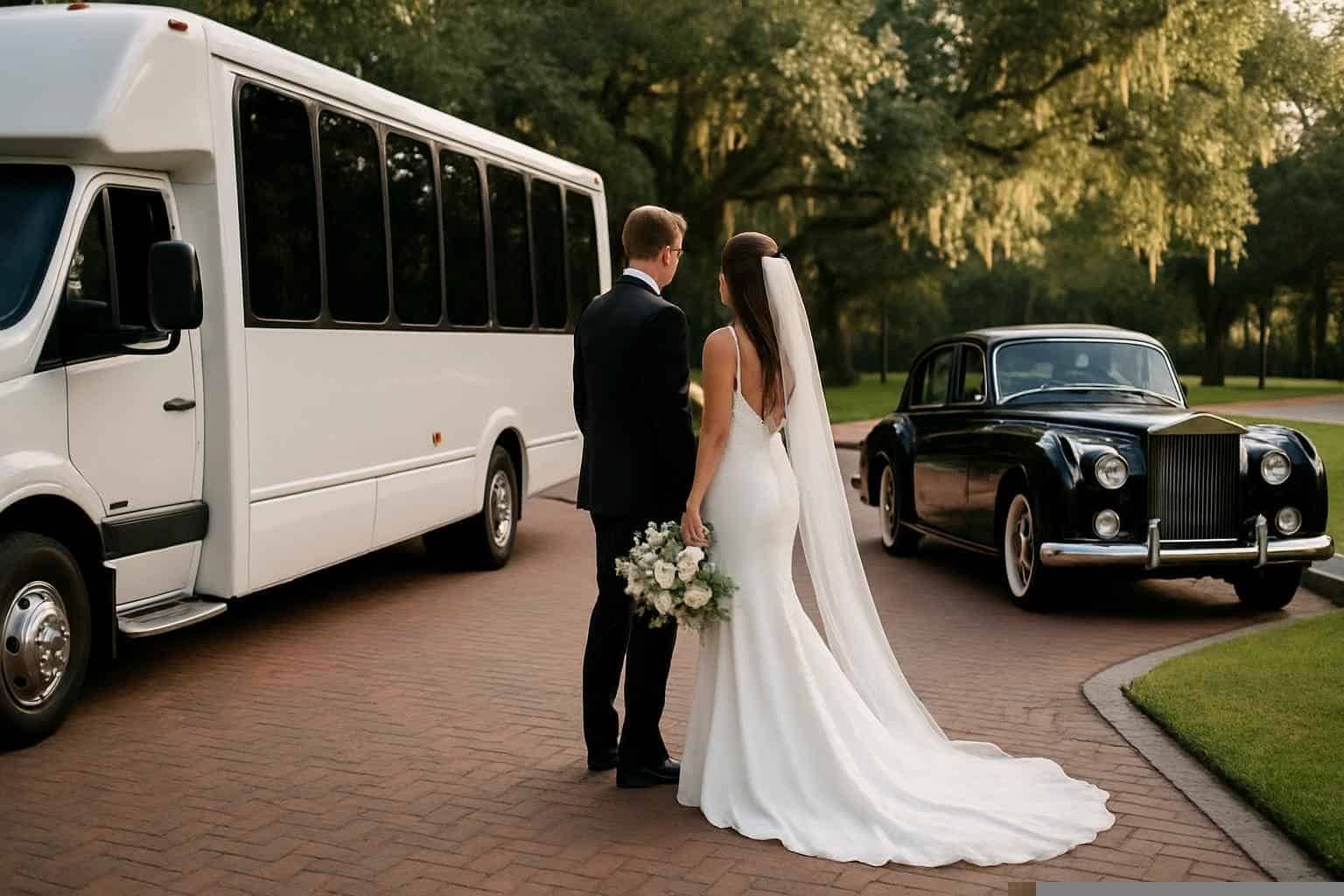 Do You Provide Wedding Day Shuttles And A Classic Vintage Getaway Car In Mobile Alabama?