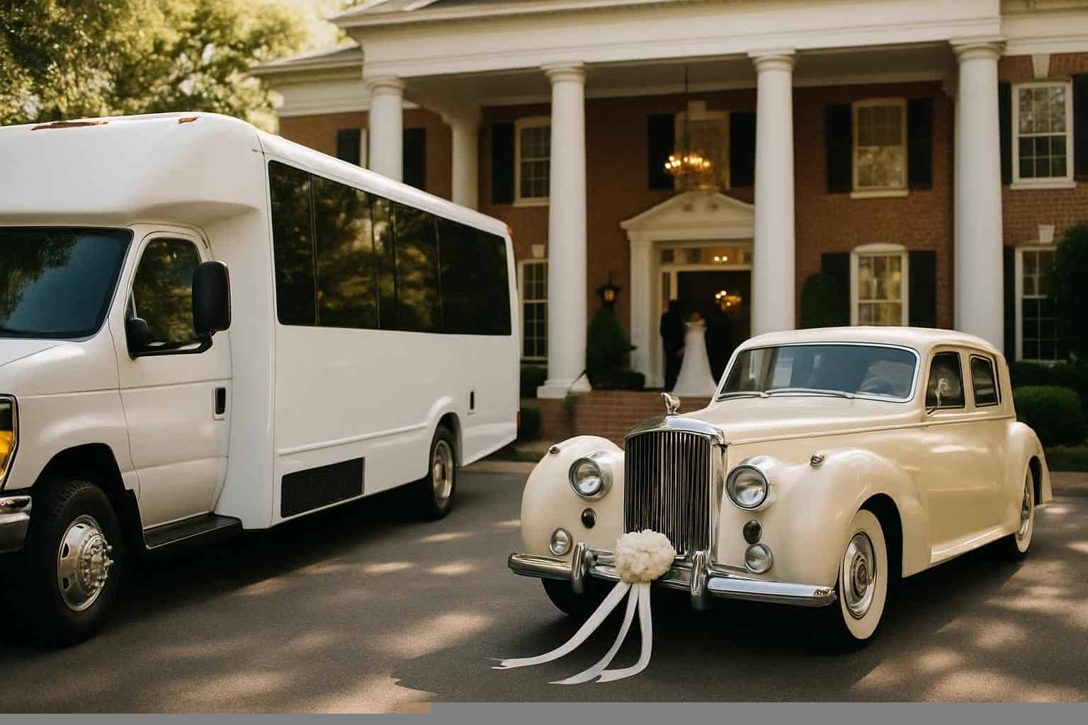 Do You Provide Wedding Day Shuttles And A Classic Vintage Getaway Car In Mobile Alabama