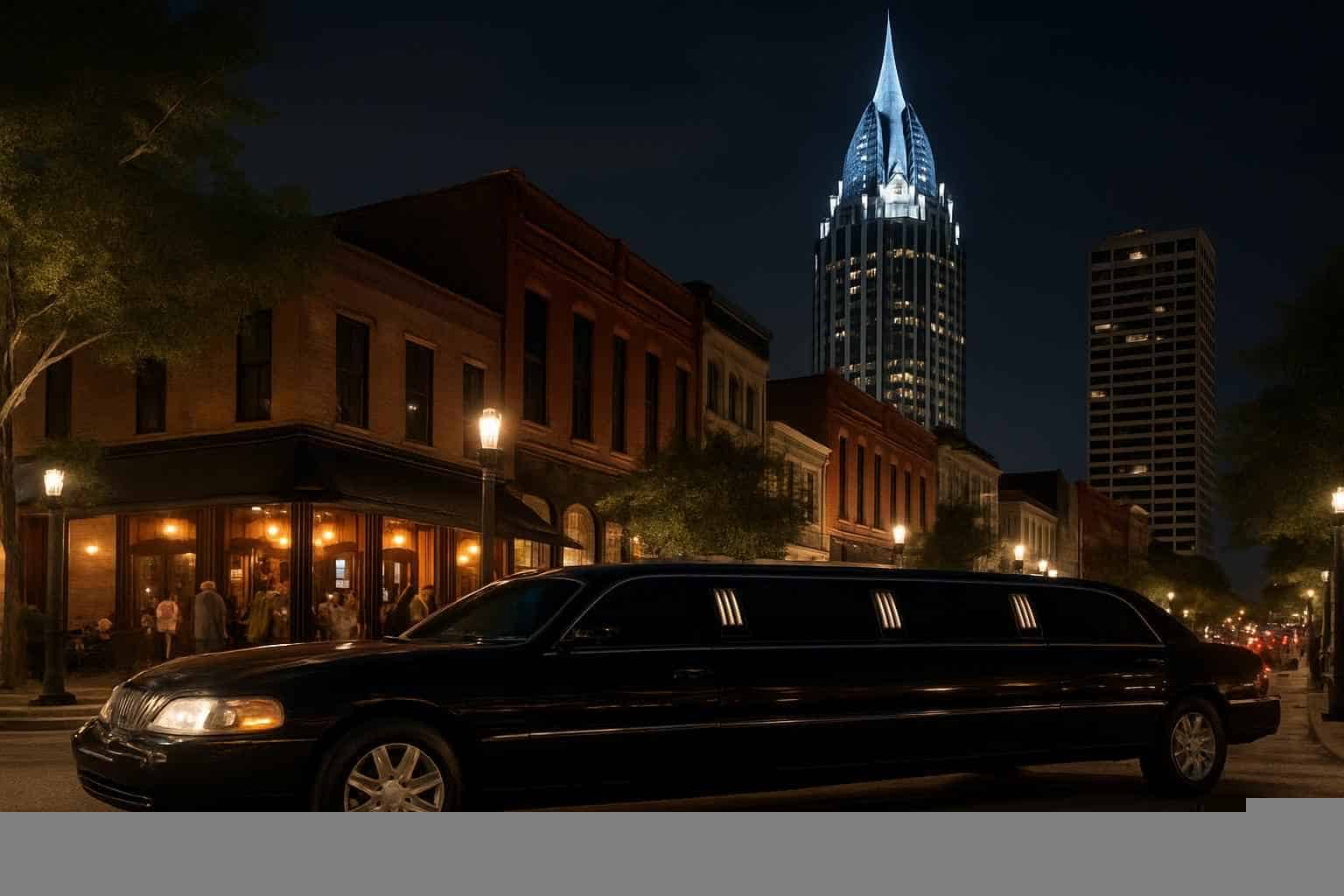 Do you service nightlife areas and downtown districts in Mobile Alabama for hourly charters?