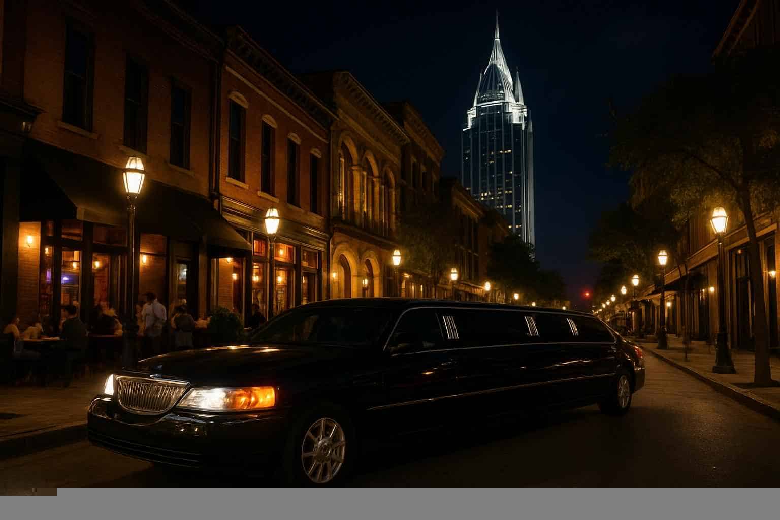 Do you service nightlife areas and downtown districts in Mobile Alabama for hourly charters