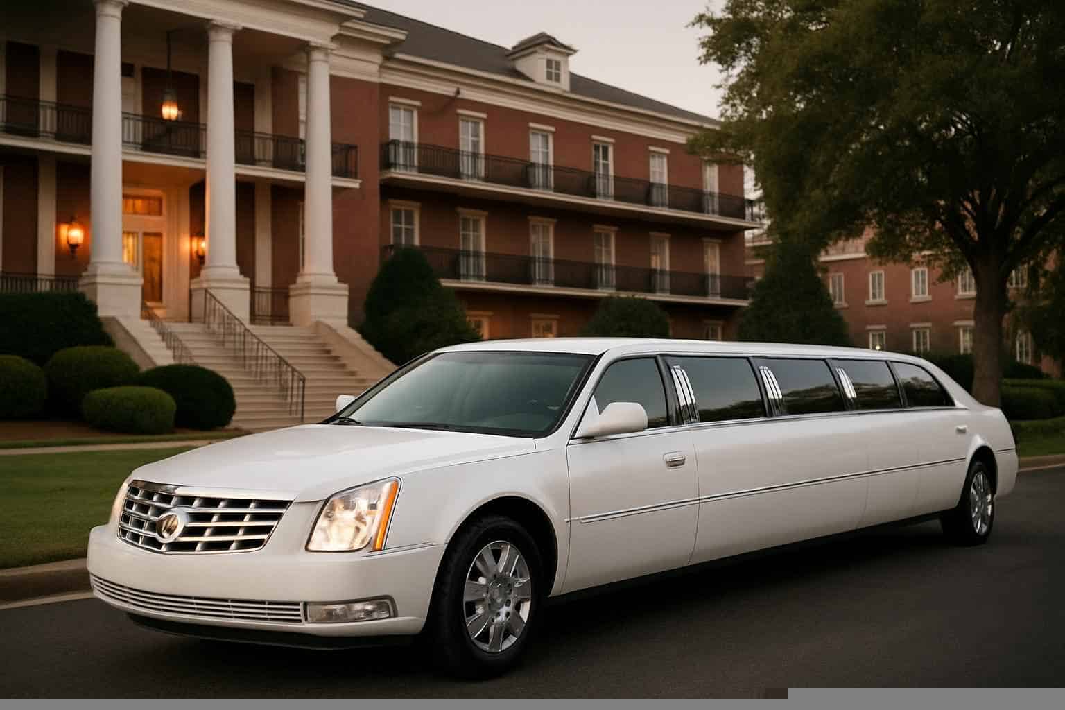 Hoover Alabama White Limos