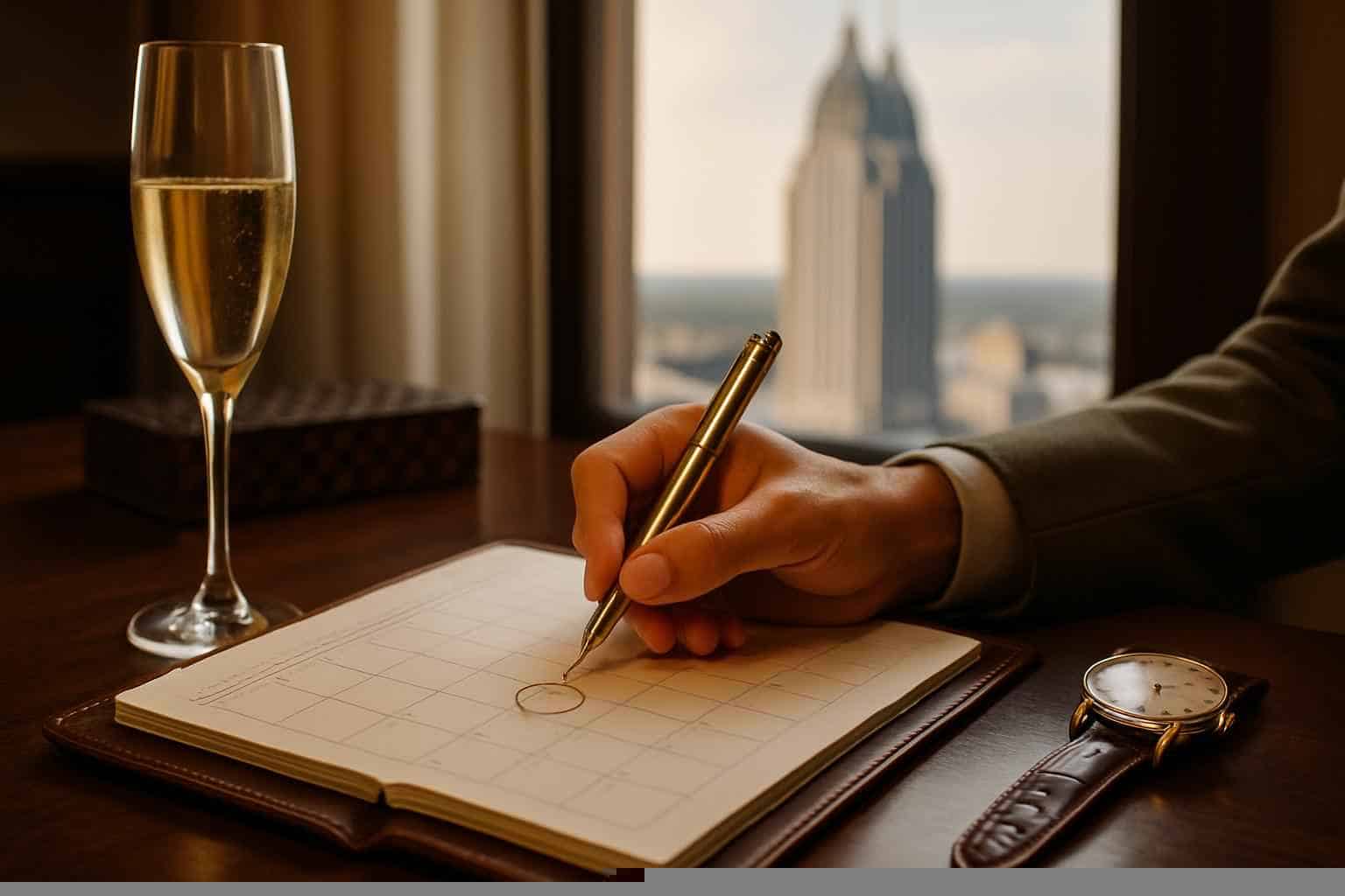 How far in advance should I reserve peak dates in Mobile Alabama