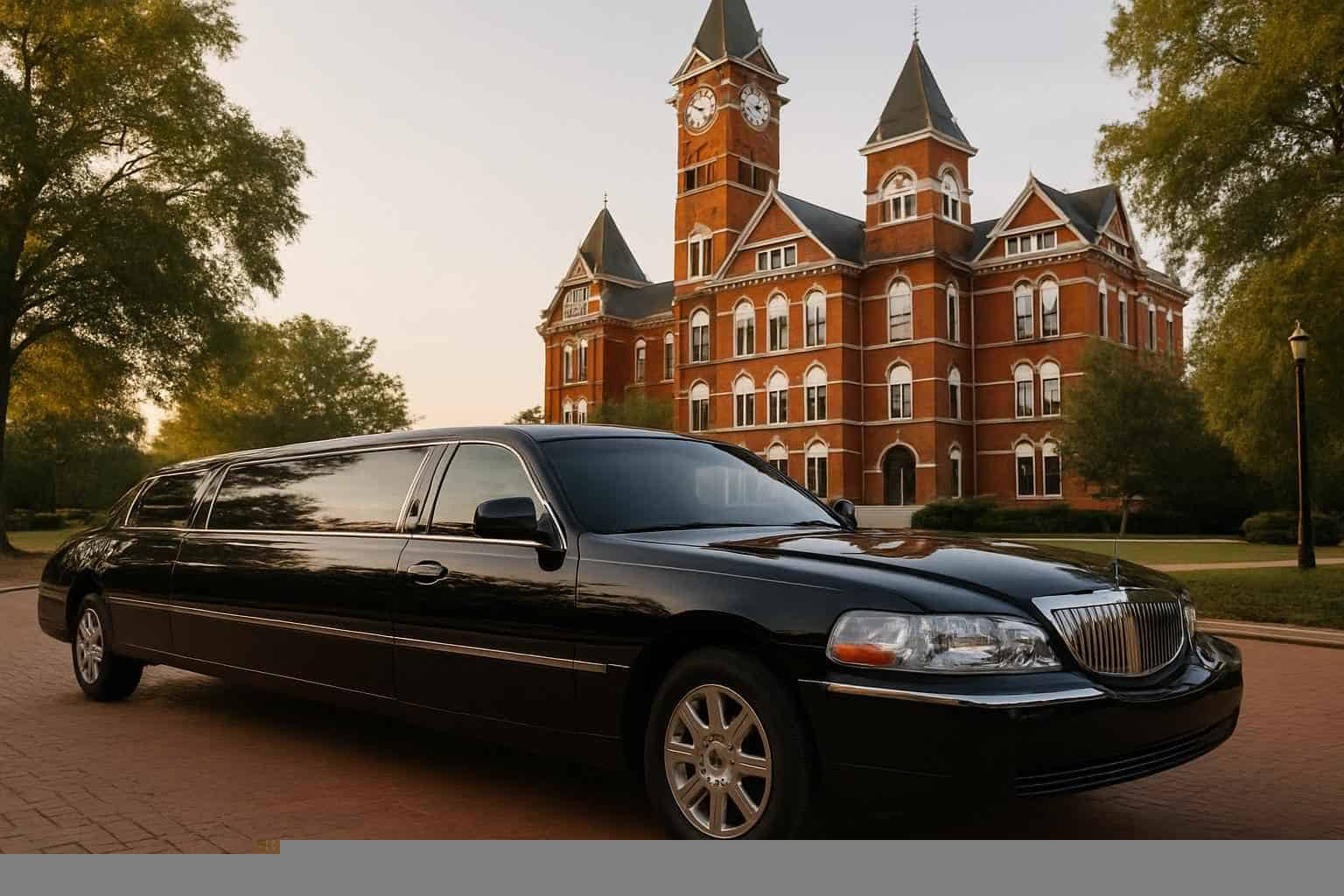 How much does black limo rental cost in Auburn Alabama?