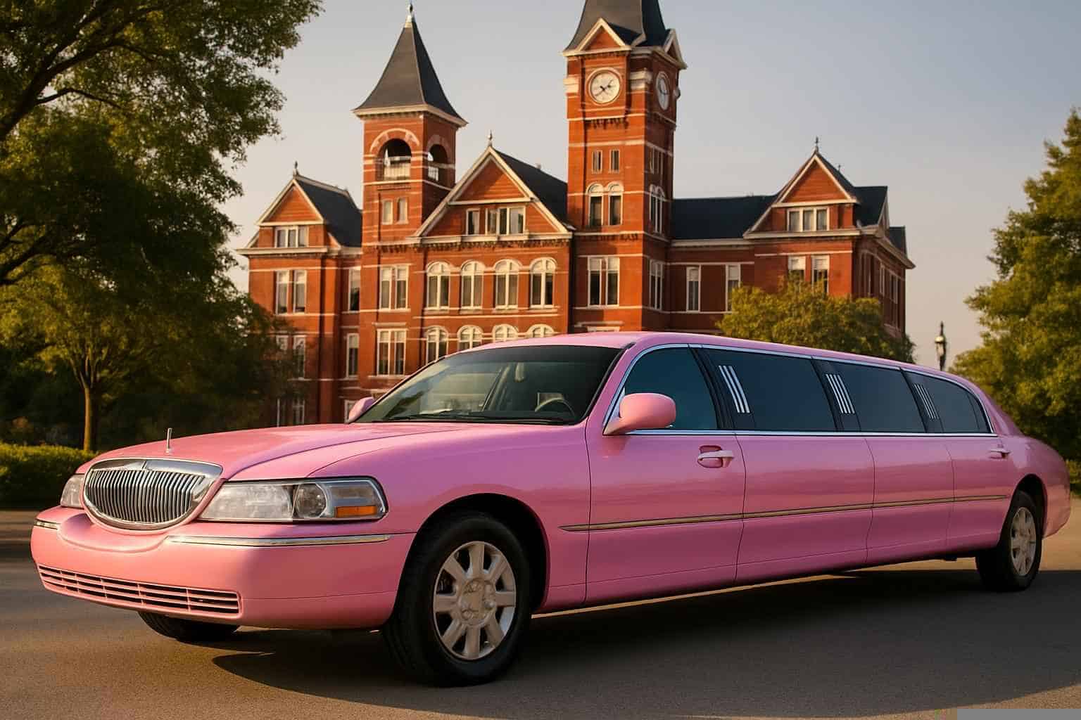 How Much Does Pink Limo Rental Cost In Auburn Alabama