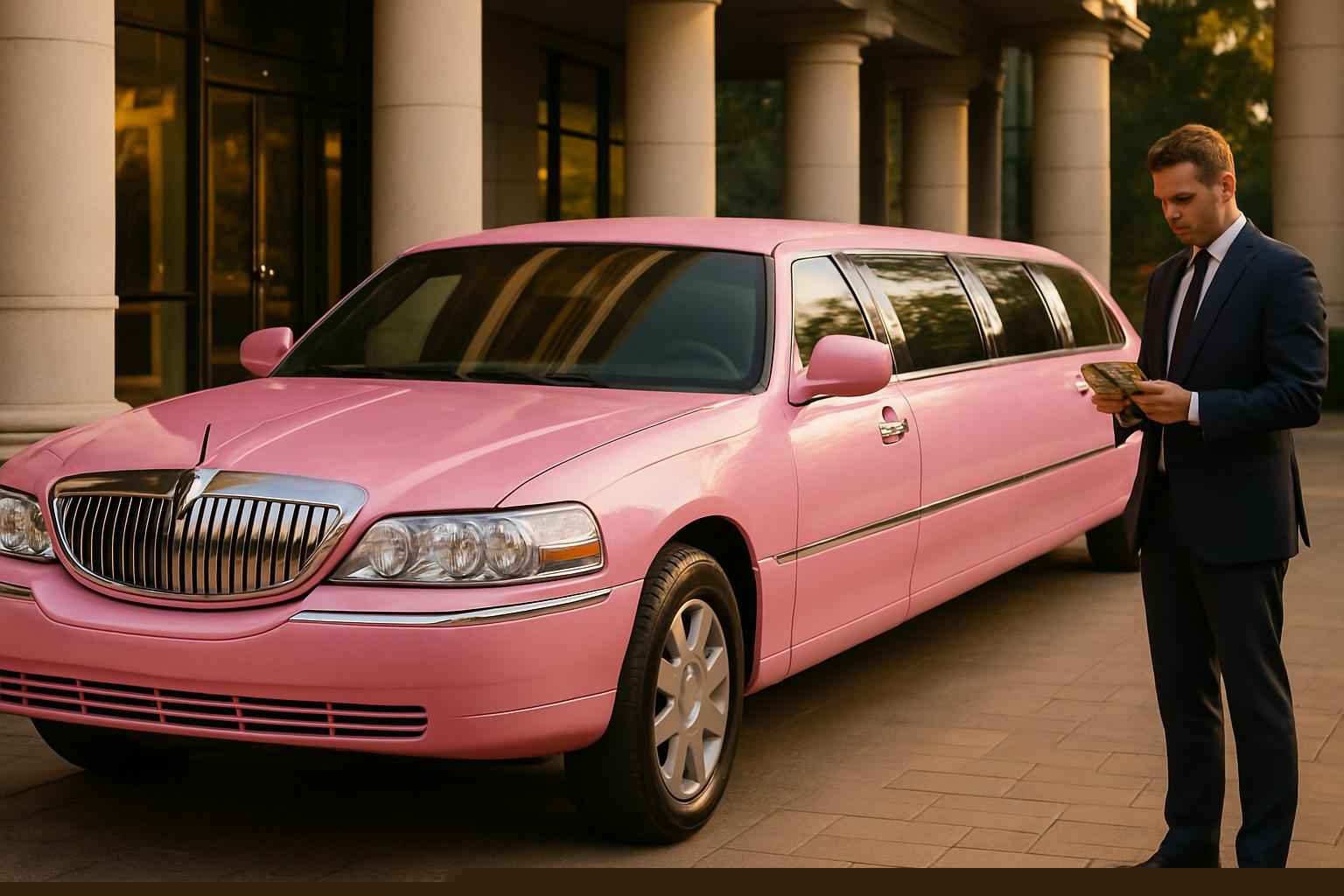 How Much Does A Pink Limo Cost In Tuscaloosa?
