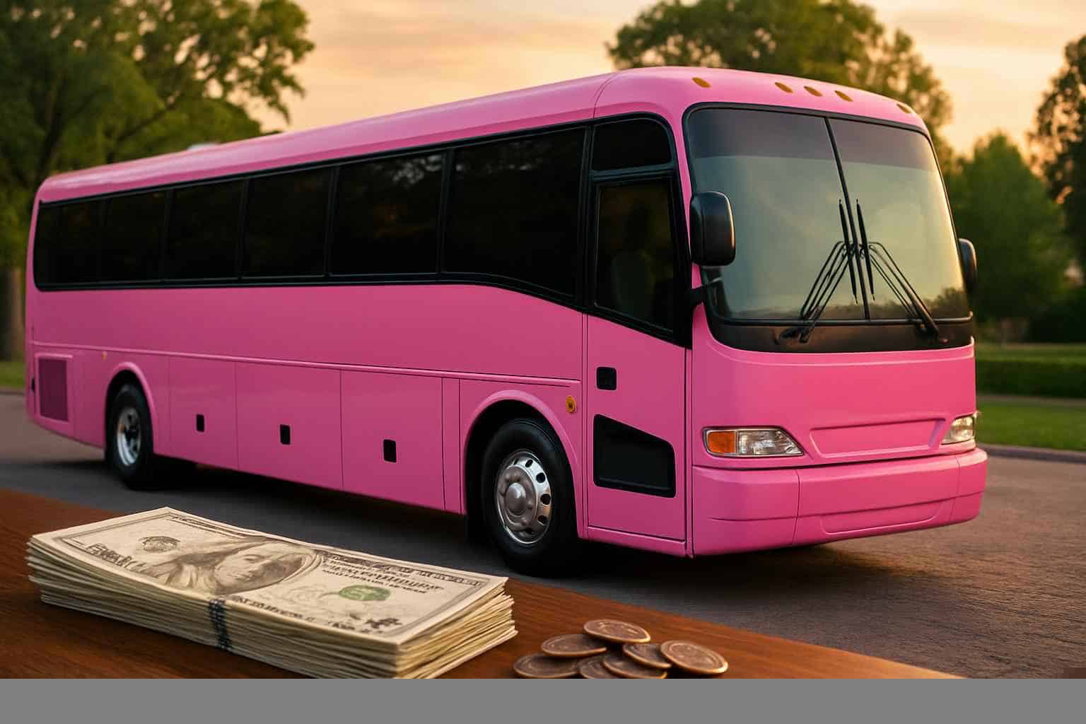 How Much Does A Pink Party Bus Cost In Auburn AL