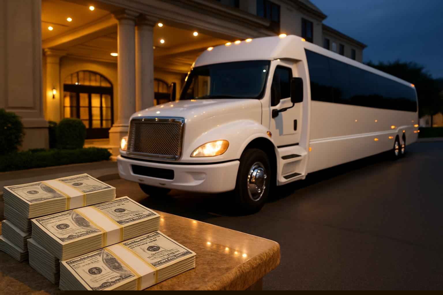 How Much Does White Party Bus Rental Cost In Tuscaloosa Alabama