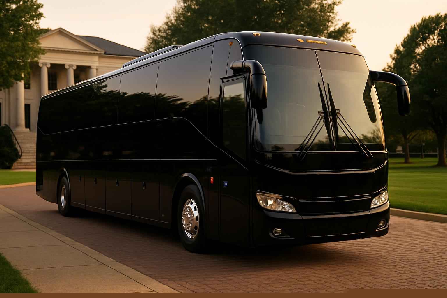 Black Party Buses For Groups In Tuscaloosa