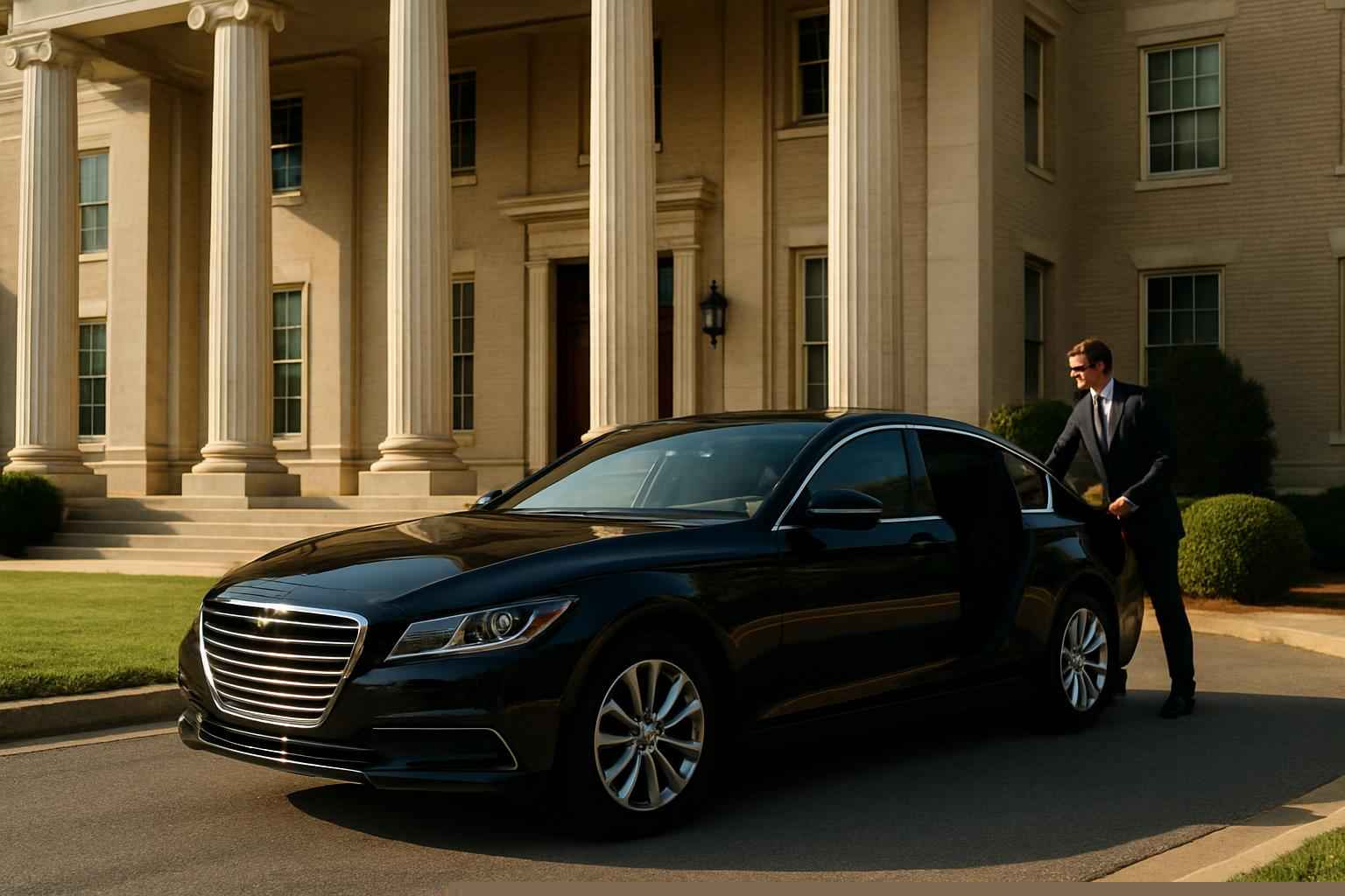 Black SUV And Luxury Sedan Service