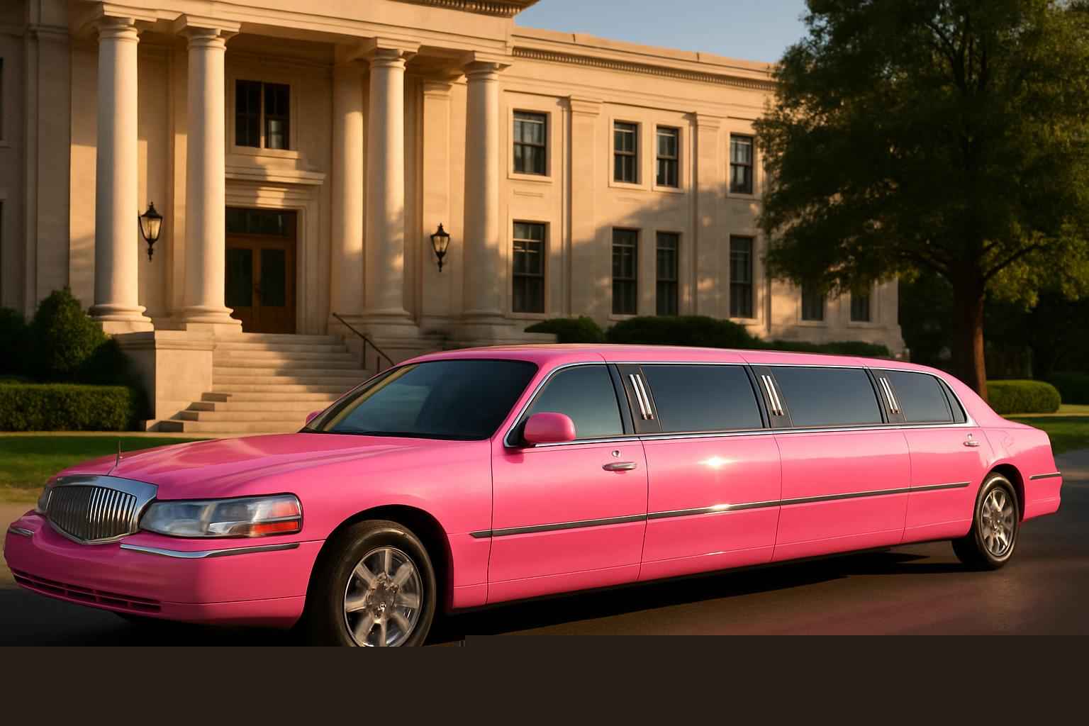 Pink Hummer Limos And Party Buses