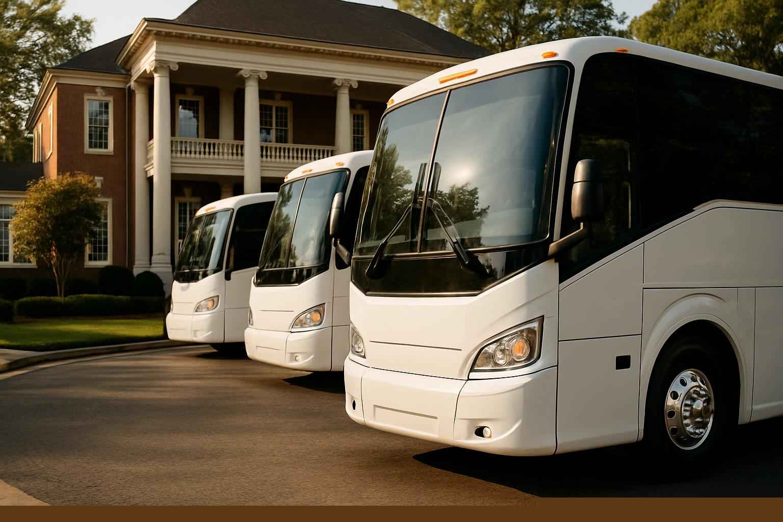 Tuscaloosa Alabama White Buses