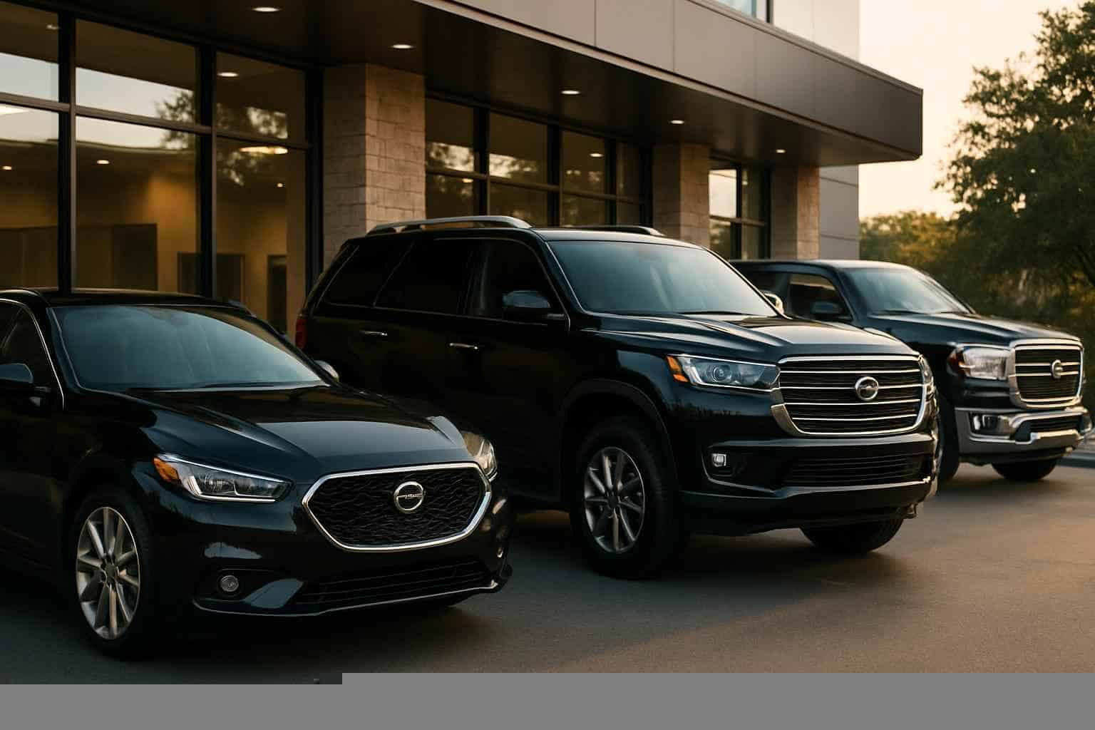 What vehicle sizes do you offer in Hoover Alabama?