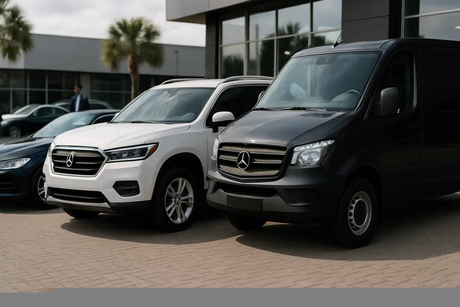 What vehicle sizes do you offer in Mobile Alabama?