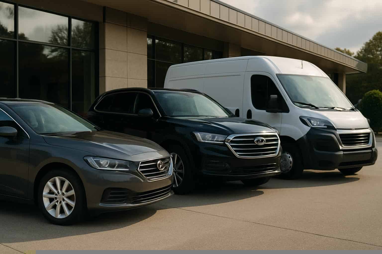 What vehicle sizes do you offer in Mobile Alabama?