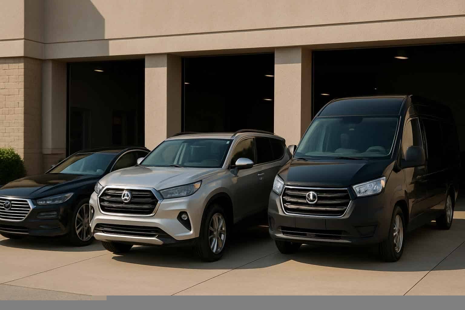 What vehicle sizes do you offer in Montgomery Alabama?