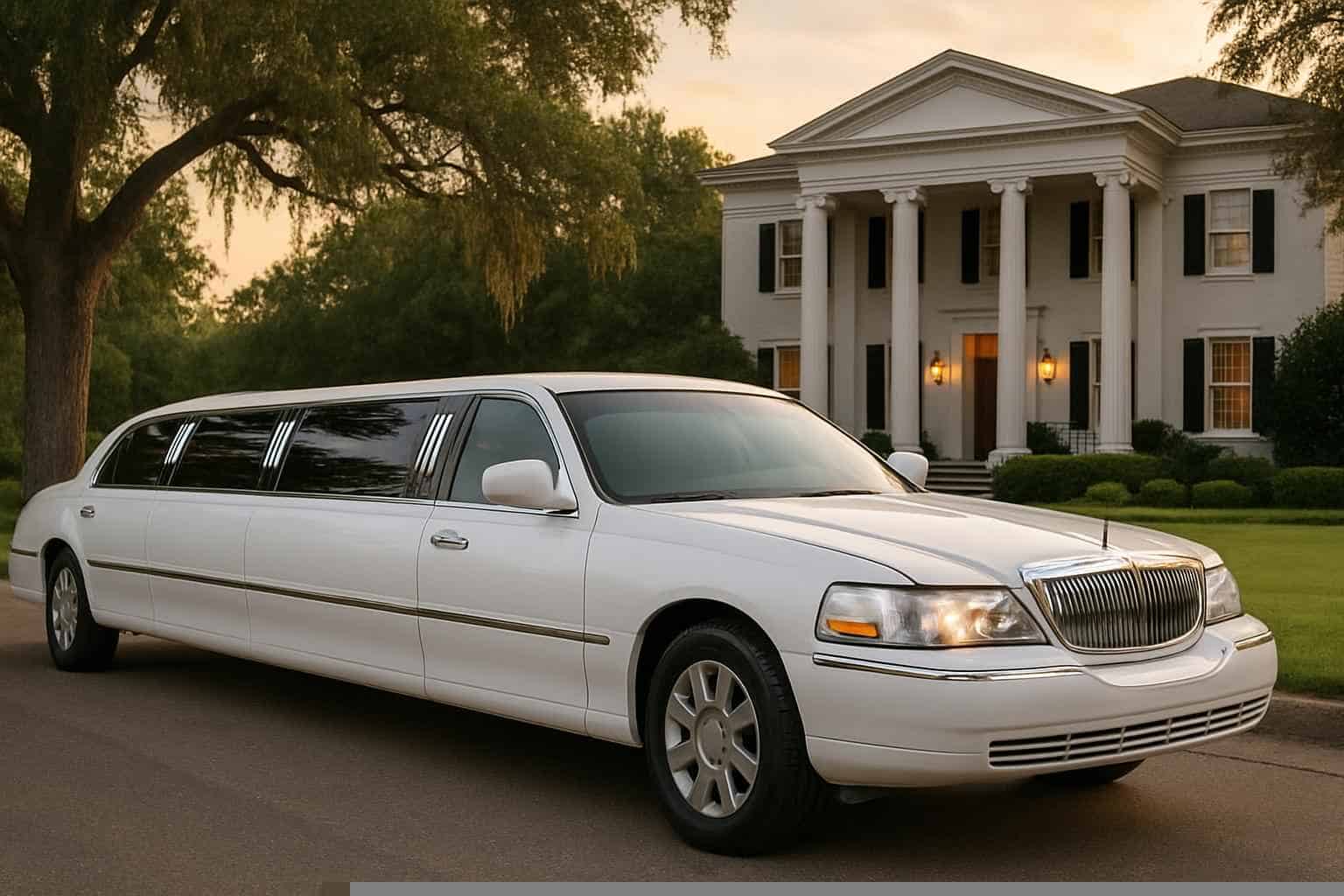 White Limo Rental Services In Dothan AL