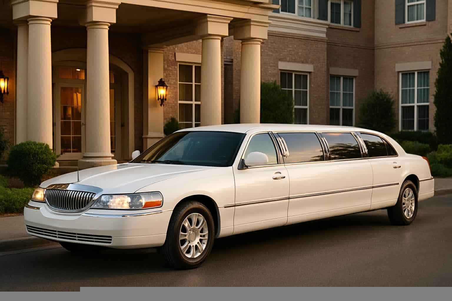 White Limo Rental Services in Hoover Alabama