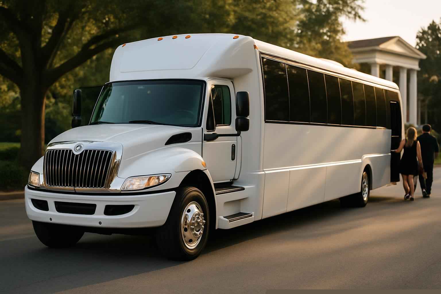 White Party Bus Rental Services In Tuscaloosa Alabama
